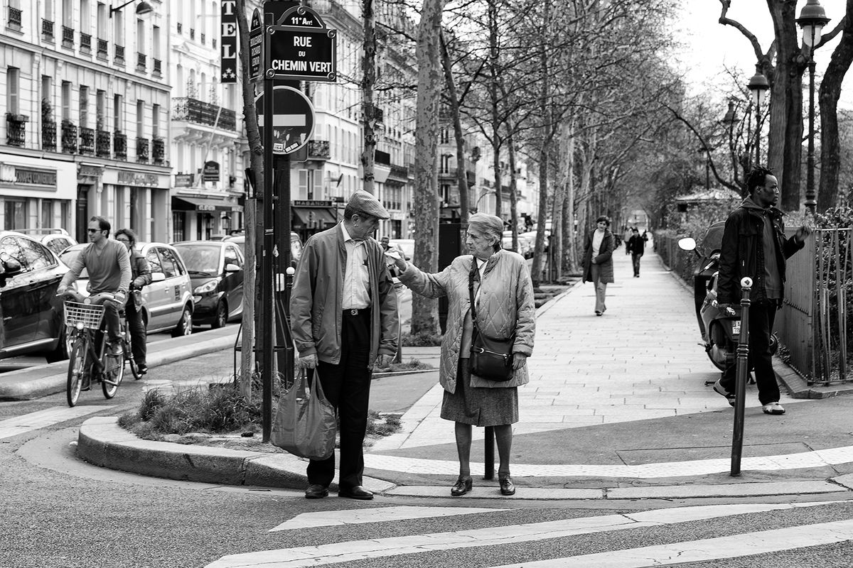 Old Couple , Paris