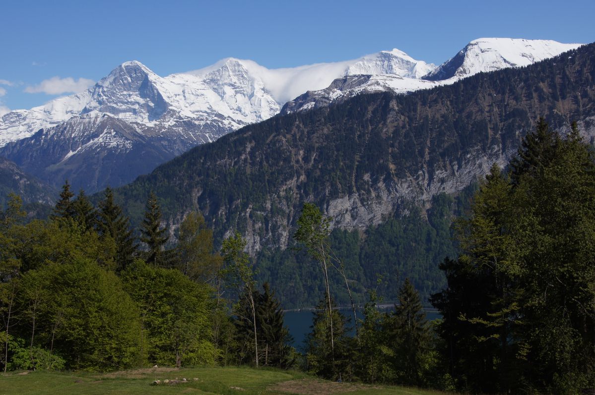 Eiger, Mönch und Jungfrau mit Föhnwalze