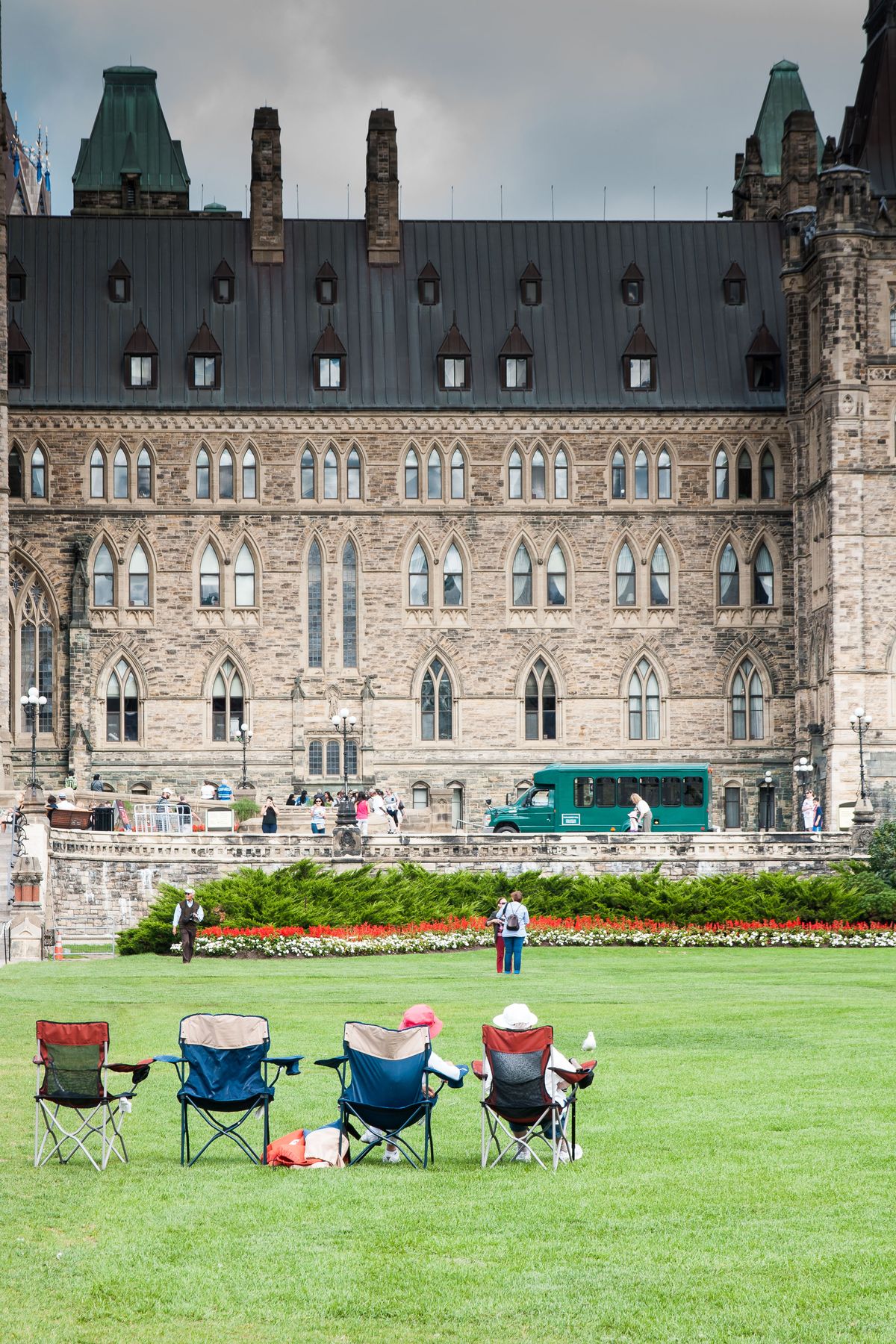 Like in a garden (parliament Ottawa)