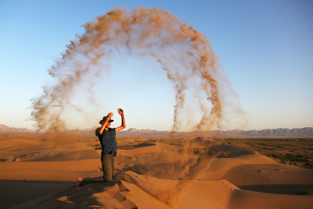 Dasht-e Kavir Wüste, Iran