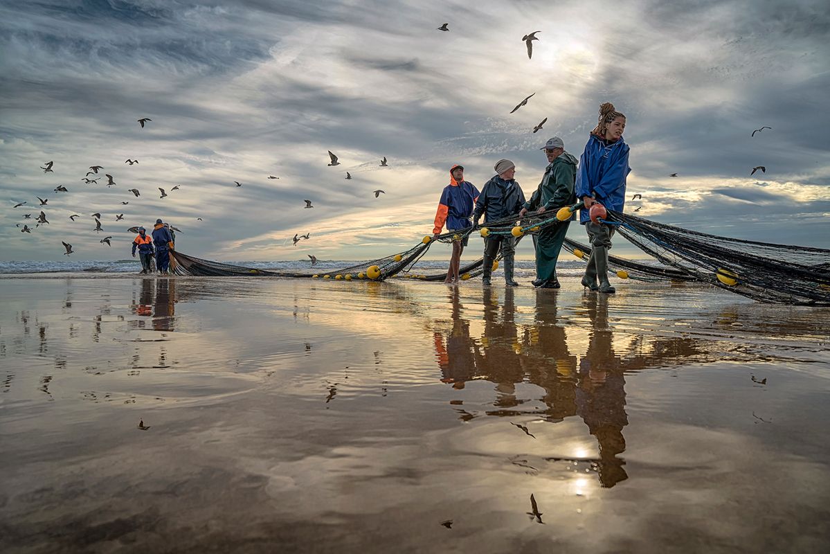 Arte xávega - Costa de Caparica