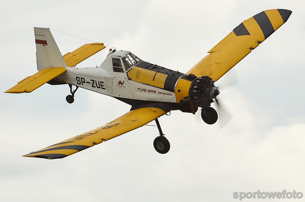 Miedzynarodowa Wystawa Lotnicza Fly Fest; PZL-Mielec M-18B Dromader