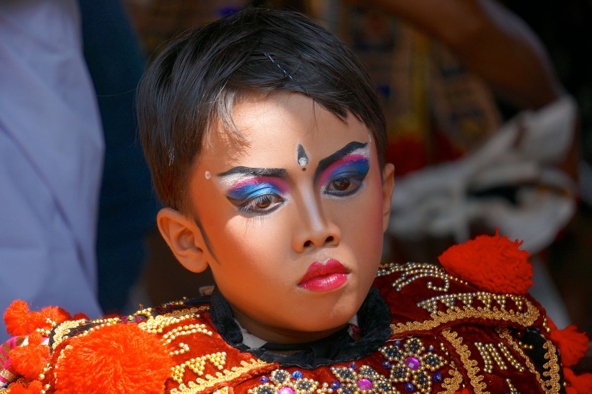 Concours de danse. Ubud - Bali